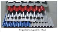 0.11 밀리미터 프리 색칠한 골 지붕 시트 지붕 아연 철판