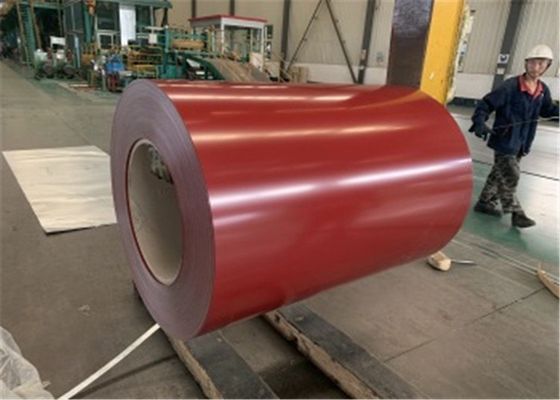 구입하다 지붕 및 산업용 건물 패널을 위한 0.45mm PVDF 칼라 도장 강철 코일 RAL 9014 RAL 5016 online manufacture