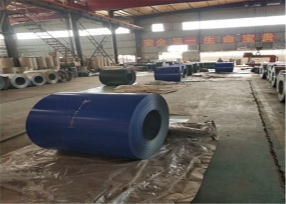 구입하다 DX51D PVDF PPGI PPGL 0.55mm 두께와 Z40 코팅을 가진 옥상 및 건물 패널용 스틸 코일 online manufacture