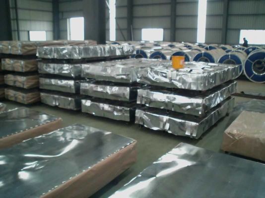 주문 JIS SGCC SGCH G550 Galvanized Corrugated Roofing Sheet for Construction Roof and Wall Panels (건설 지붕 및 벽판을 위한 밸런াইজ된 코러게이트 지붕 판) online manufacture