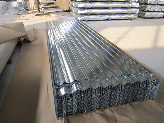 주문 60-275g/m² 아연 코팅 SGCC 아연 도금 골판지 루핑 시트 JIS G3302 online manufacture